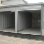 予約受付中【シャッター鍵き付ガレージ】築浅のキレイな岐阜市山吹町2丁目堀ガレージ（岐阜バス忠節橋停迄約70ｍ）