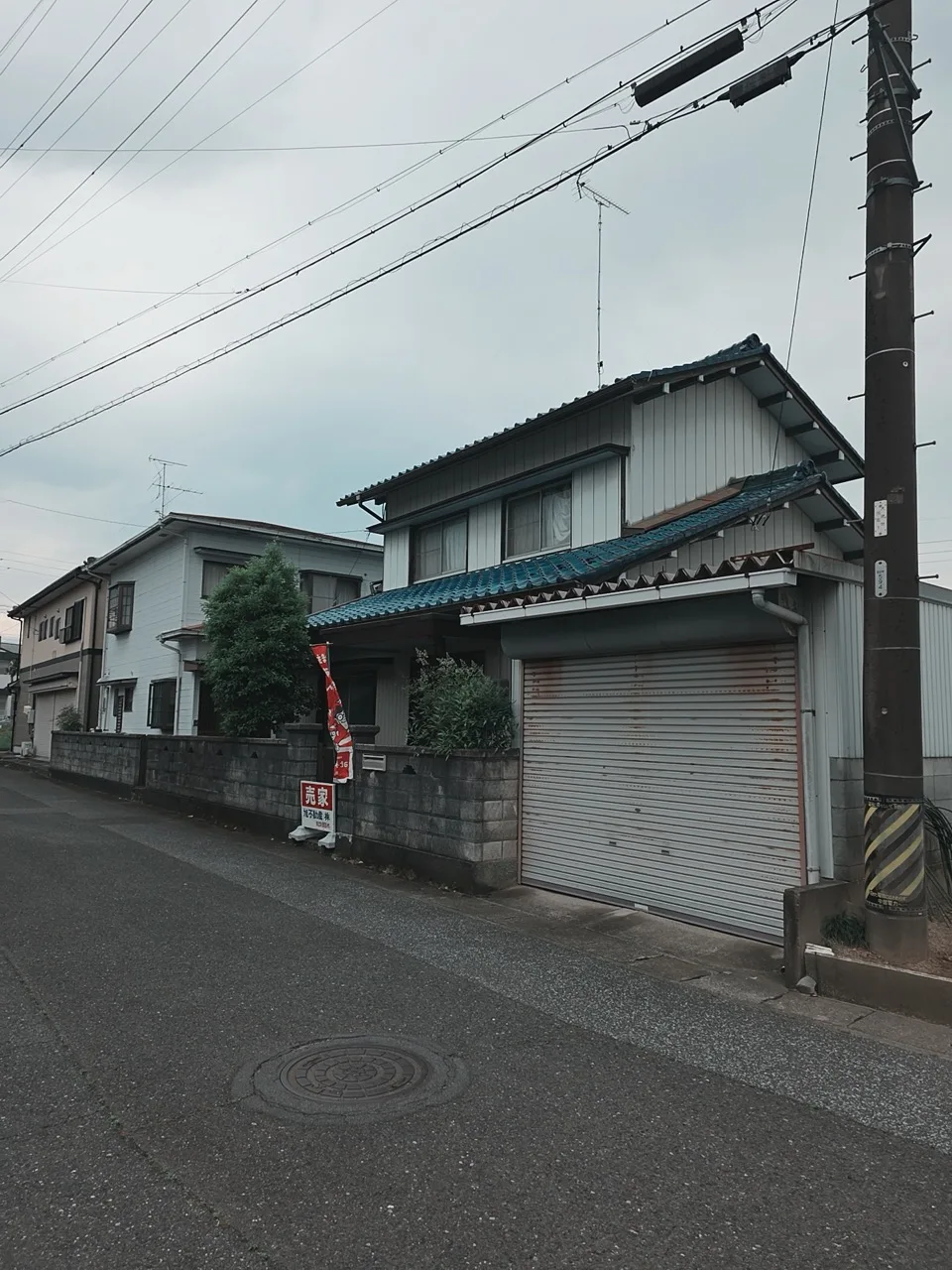 外観(側面・ガレージ)