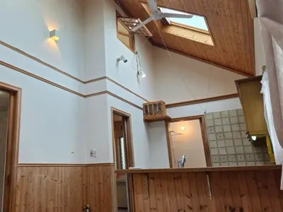 リビング（吹き抜け天井）